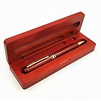 Maun Tkenmez Kalem Ahap Kartvizitlik Kutulu Hediye Set 0.5mm