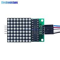 Arduino 5V in Dot Led Matrix Modl MAX7219 Led Matris Denetleyici