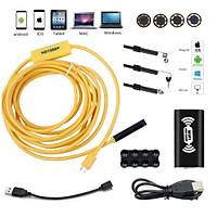 Wifi Endoskop Kamera 8mm 8 Led HD 1200P 1m Sert Kablo Su Geirmez