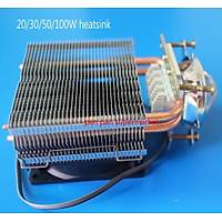 20W-100W Led in Is Emici Alminyum Fanl Hibrit Radyatr Soutucu 60-80 Lensli Set