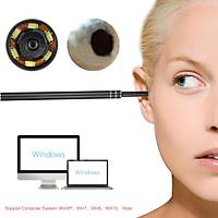 Kulak Burun Boaz Endoskop Muayene USB Kamera 6 Led 5.5mm Lens 0.3MP PC