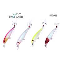 PROFISHER 4 Renk Set 2 Kanca Sahte Balk Yem 8 gr 9 cm Minoru B