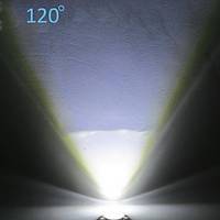 20W-120W LED İçin 44mm 120 Derece Optik Cam Lens Set