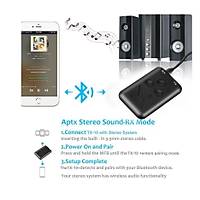 2 in 1 Bt 4.2 Stereo Ses Mzik Verici Alc 3.5mm Telefon PC TV Ara Hoperlr