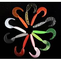 PROFISHER 10 Renk Set Silikon Sahte Jiket in Kurtcuk Yem 7 cm 2,2 gr