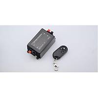 DC 12 V-24 V 8A LED Tek Renk Dimmer Uzaktan Kumandal Parlaklk Kontrol 