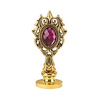 Kraliyet Bordo Tal Dkm Metal Mum Mhr Sap Antik Gold 
