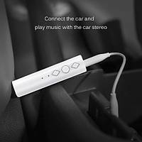 Araç Kiti Bluetooth 4.2  3.5mm Jack Aux Alýcý Adaptörü Eller Serbest Ses MP3 Müzik