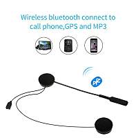 FreedConn Motosiklet Bluetooth Interkom Kulaklk Mikrofon T-COMVB TCOM-SC in