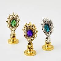 Kraliyet Mor Tal Dkm Metal Mum Mhr Sap Antik Gold 