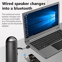 Bluetooth 5.0 Araç Hifi Stereo Ses Alıcısı AUX 3.5mm Jack Adaptörü Amplifikatör