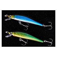 PROFISHER 2 Renk Set 2 Kanca Sahte Balk Yem 8 gr 8,5 cm Salmon A