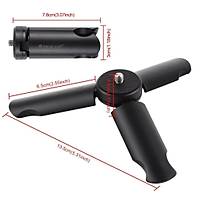 Telefon Tutucu ve Stand Mini Katlanr Tripod + Mobil Klip