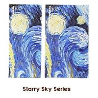 Van Gogh Starry Sky Divitt Kalem Mum Mhr Kaligrafi Seti