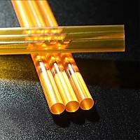 Mhr Mumu ubuk Scak Tutkal 7mm x 27cm 10 lu Amber Kehribar Renk