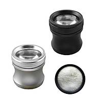 20X Kuyumcu Gz Byte Alminyum Kasa Cam Lens 20x40 Tak Elmas