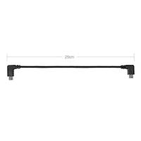 DJI Mavic Pro iin Mikro USB Kumanda Veri Aktarm Kablosu 29cm rgl Siyah