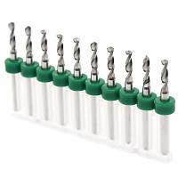 Mikro Karbr PCB Matkap Ucu Metal CNC Sondaj 10lu Set 2.75mm 