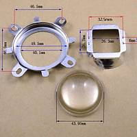 20W-120W LED in 44mm 120 Derece Optik Cam Lens Set