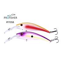 PROFISHER 2 Renk Set 2 Kanca Sahte Balk Yem 15,6 gr 12 cm Long Jaw B