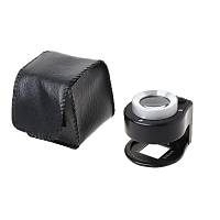 30X Lp Kuma Katlanr Metal lekli Byte Optik Cam Lens 6 Led UV/Beyaz