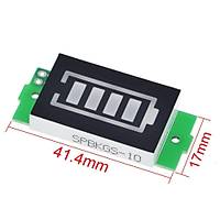 3 Cell Lityum Pil Kapasite Gsterge Modl Mavi Ekran 11.1V Li-ion