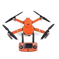 DJI Mavic Pro Platinum iin Turuncu Karbon Grafik Su Geirmez PVC Cilt kartma Full Set