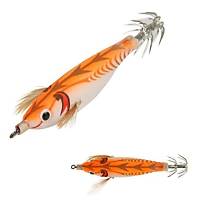 PROFISHER Kalamar Sahtesi 10cm Orange Elbiseli Fosforlu Sert Yem
