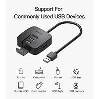4 Port Hub Mikro USB 2.0 Güç Arayüzü Splitter Adaptörü Telefon Tutucu
