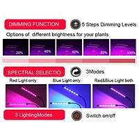 Tam Spektrum LED Ik Bitki Bytme 5V USB 40W Zaman ve Renk Ayar 