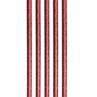 Mühür Mumu Simli Çubuk Sıcak Tutkal 7mm x 18cm 5 li Kırmızı Renk