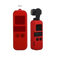 Dji Osmo Pocket in Renkli Silikon Koruyucu Klf Buyun Askl Kordon