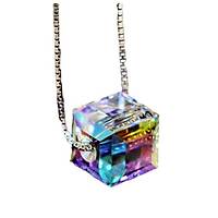 Kristal Candy Ta Aurora Kolye Zinciri Gm Kaplama Byleyici Grnm