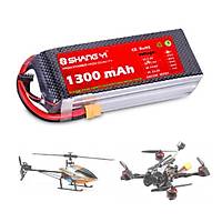 7.4V 1300mAh 2S 25C Lipo Pil RC Yar Dronu Helikopter Model Uak
