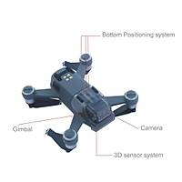 DJI Spark Kamera Gimbal PTZ 3D Sensr Entegre Koruyucu Kapak