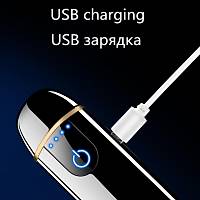Tungsten Elektronik İndüksiyon Kızdırmalı Çakmak USB Şarjlı Oval