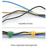 T Tipi Naylon Kablo Bağları 2*6 Renk 1,2cm*15cm Cat Head