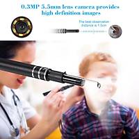 Kulak Burun Boaz Endoskop Muayene USB Kamera 6 Led 5.5mm Lens 0.3MP PC