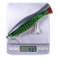 PROFISHER Ton Akya Sert Popper Sahte Yem 43 gr 13 cm Mavi Pembe