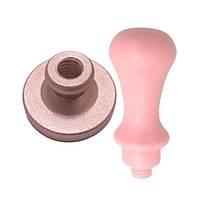 Mhr Mumu Damga 30mm Yuvarlak Bo Alminyum Rose Gold Eloksal Kafa