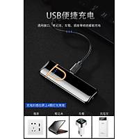 Alevsiz Çakmak Dokunmatik USB Şarjlı Tunsten İndüksiyon 
