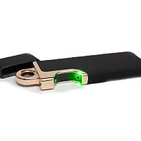 Alevsiz Çakmak Yeþil Ýnnfrared Kesici Sensör USB Þarjlý Ultra-ince Kumlu Siyah