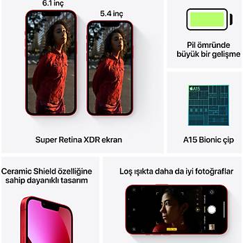 iPhone 13 Mini 512 GB Akıllı Telefon
