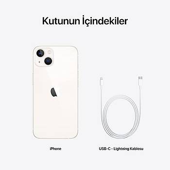 Apple iPhone 13 (128 GB) - BEYAZ