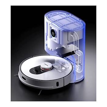 Roidmi Eve Plus Akıllı Çöp İstasyonlu Robot Vacuum & Mop Süpürge (Roidmi Türkiye Garantili)