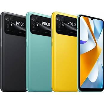 Xiaomi Poco C40 64GB 4GB Ram 6.71 in 13MP Akll Cep Telefonu Siyah