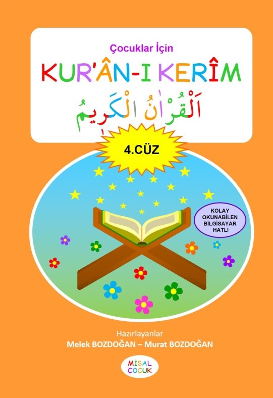 Çocuklar için Kuranı Kerim 4. Cüz Misal Çocuk