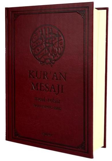Nüzul Sırasına Göre Kuran Mesajı Meal Tefsir Büyük Boy Arapça Mushafsız Termo Deri