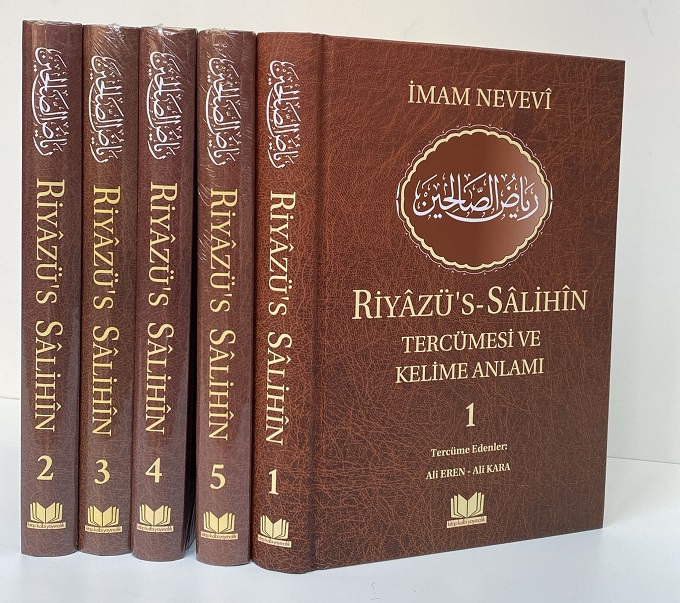 Riyazüs Salihin Kelime Manalı 5 Cilt Takım KİTAP KALBİ