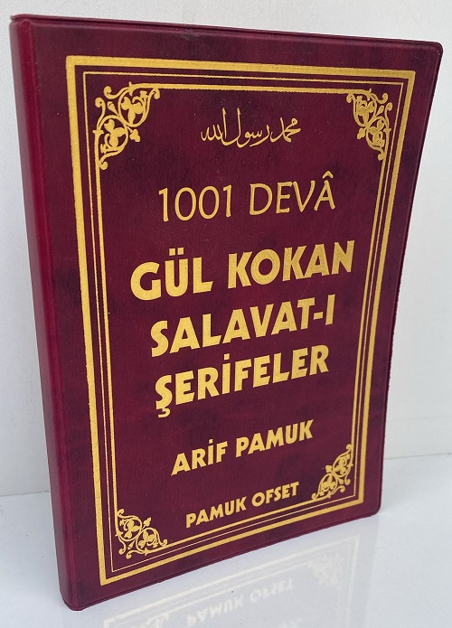 1001 Deva Gül Kokan Salavatı Şerifeler ( Dua 111 ) Esnek Cilt